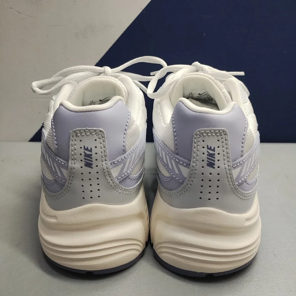 Nike Initiator Sneakers Womens 10 White Blue Athletic Low Top Lace Up IB4339-121